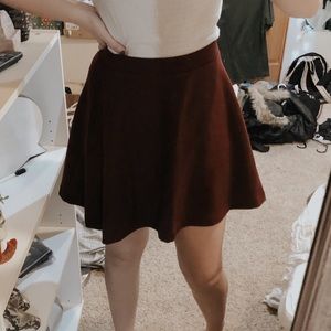 Burgundy/ maroon Skirt